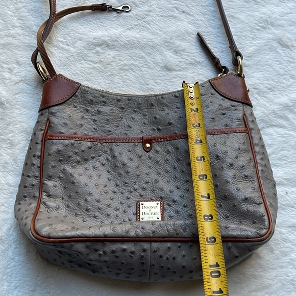 Dooney & Bourke Kimberly ostrich crossbody bag - Picture 11 of 16
